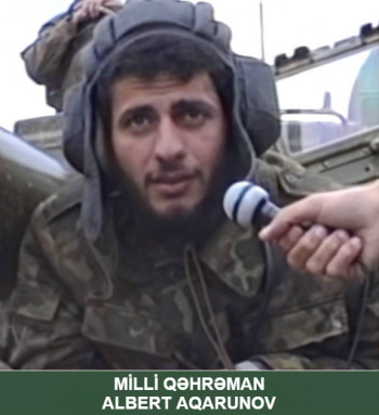 Milli Qəhrəman Albert Aqarunoviç Aqarunov