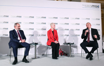 Münxen Təhlükəsizlik Konfransı çərçivəsində Ermənistan-Azərbaycan Dağlıq Qarabağ münaqişəsi ilə bağlı panel müzakirələr keçirilib