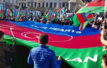 “Hamı Qarabağ, “Qarabağ Azərbaycandır!” - Almaniyada Qarabağ mitinqi