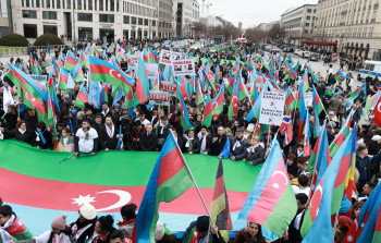Berlində Ümumavropa Qarabağ mitinqi