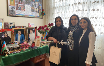 NRYTN və "Zəfər" Şəhid Ailələrinə Dəstək İB-nin əməkdaşları şəhid analarını ziyarət edib - FOTOLAR
