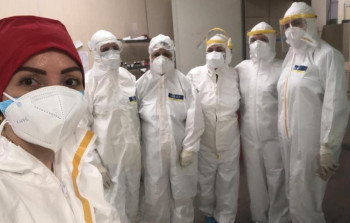 Sevinc Orucovadan koronavirusla mübarizə aparan həkimlərə təşəkkür - FOTOLAR