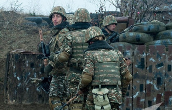 Erməni əsgərlər arasında atışma olub