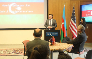 Azərbaycanlı gənc Dağlıq Qarabağ münaqişəsi barədə Amerika ictimaiyyətini məlumatlandırdı