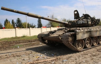 Düşmənin ələ keçirilən növbəti hərbi texnikalarının videogörüntüsü