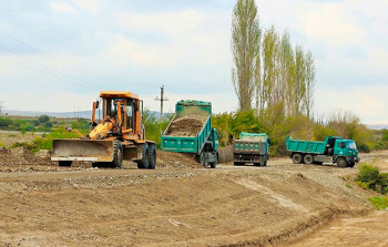 Suqovuşan və Talışa yol çəkilir - FOTOLAR