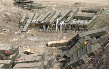 Ermənilərin atıb qaçdığı növbəti texnikaların VİDEOSU