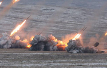 Ermənistan Mingəçeviri raket atəşinə tutdu 