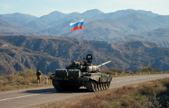 Sülhməramlılar Xankəndi ilə Şuşa arasında post qurdu