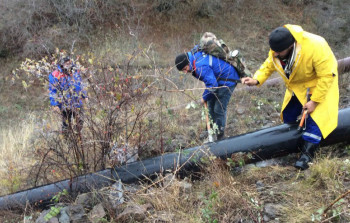 Şuşaya içməli su verildi - Fotolar