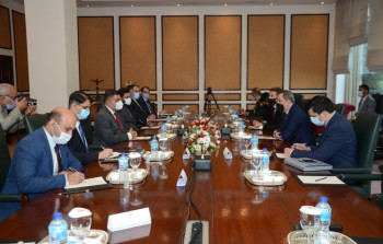 Ceyhun Bayramov Pakistan Sərhəd İşləri Təşkilatının Baş direktoru ilə görüşdü