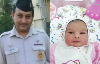 Şəhidin 3-cü qızı dünyaya gəldi - FOTO