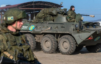 Rusiya sülhməramlıları Xankəndidə təlim keçirdi