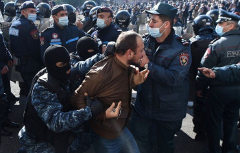 Yerevanda aksiyalar keçirilir - 10-a yaxın şəxs saxlanıldı