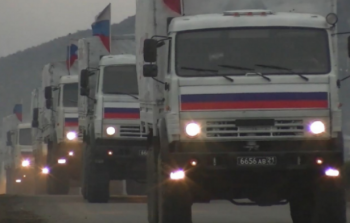 Rusiya sülhməramlıları Kəlbəcərə 130 ton yük çatdırdı