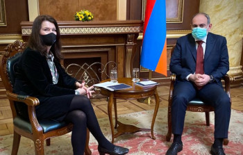 ATƏT sədri Paşinyanla görüşüb