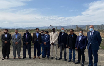 İƏT nümayəndələri Ağdamdan Gəncəyə getdilər