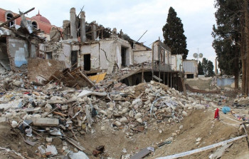 Təmas Qrupunun nümayəndələri Gəncədə Ermənistanın müharibə cinayətləri ilə tanış oldular