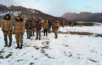 Ermənistanlı terrorçuların yaxınları magistral yolları BAĞLADI