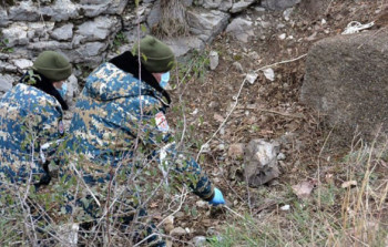 Ermənilərin Xocavənddə cəsəd axtarışı nəticə vermədi