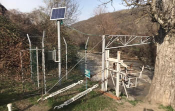 Çaylarda müasir avtomat hidroloji stansiyalar istismara verildi - FOTOLAR