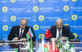 Türkiyə ilə gömrük sahəsində daha bir sənəd imzalandı