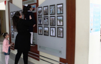 Naftalanda “Tarix yazan məzunlarımız” xatirə lövhəsinin açılışı olub - Fotolar