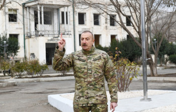 “Mina xəritələrini verməmək Ermənistanın növbəti hərbi cinayətidir” – Prezident