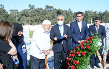 Şəhidin diplomu ad günündə ailəsinə təqdim edildi - FOTOLAR