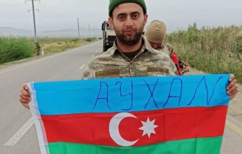 Şəhid olmazdan öncə üzünü görə bilmədiyi oğluna ad qoydu - FOTOLAR