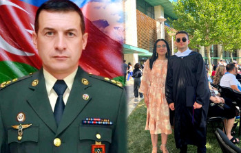 Murov Qartalı Raquf Orucovun övladı ADA-dan məzun oldu